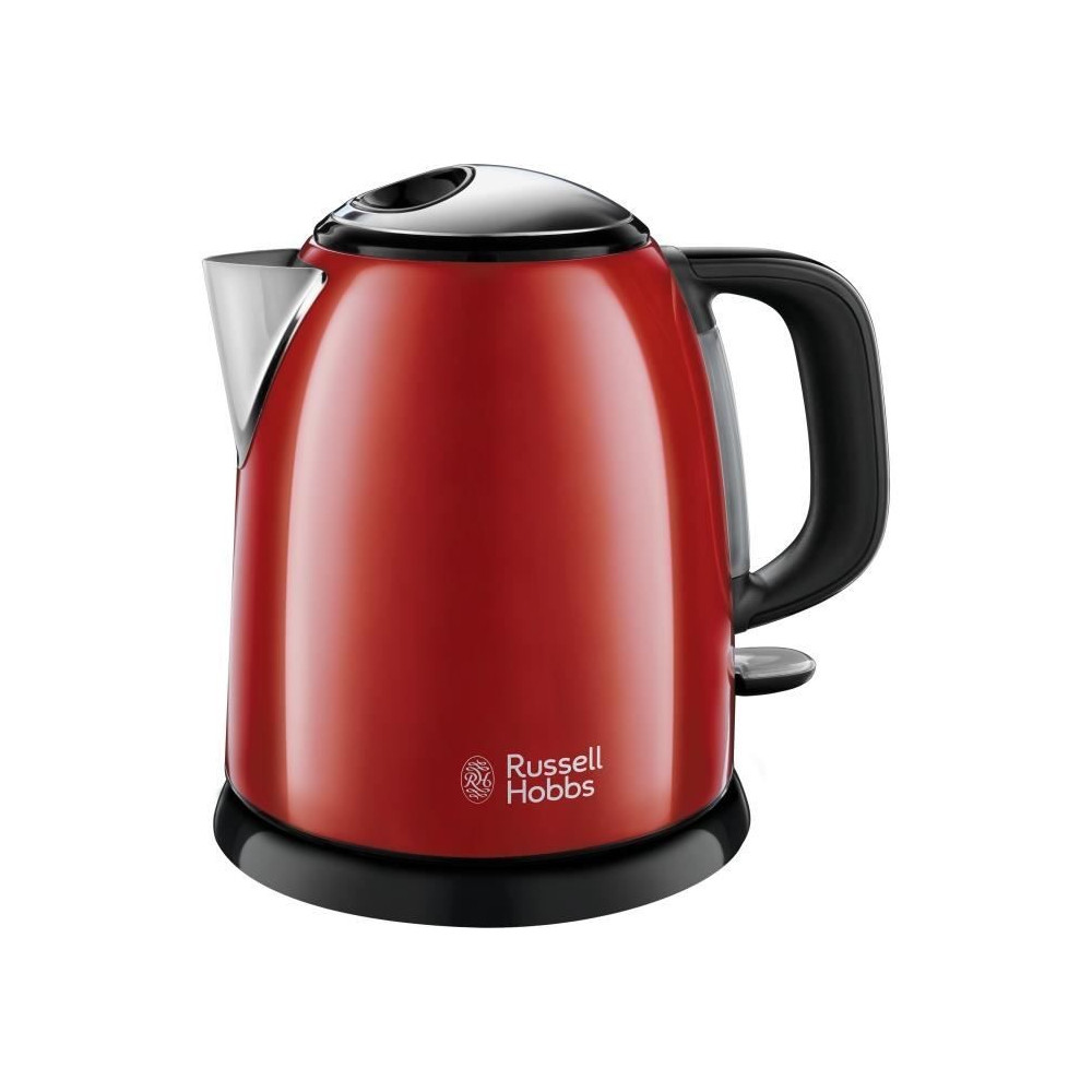 Bouilloire Compacte Rouge - RUSSELL HOBBS 24992-70 - Capacité 1L - Fi