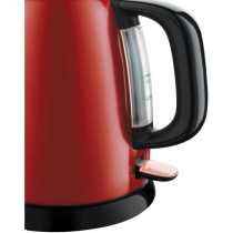 Bouilloire Compacte Rouge - RUSSELL HOBBS 24992-70 - Capacité 1L - Fi