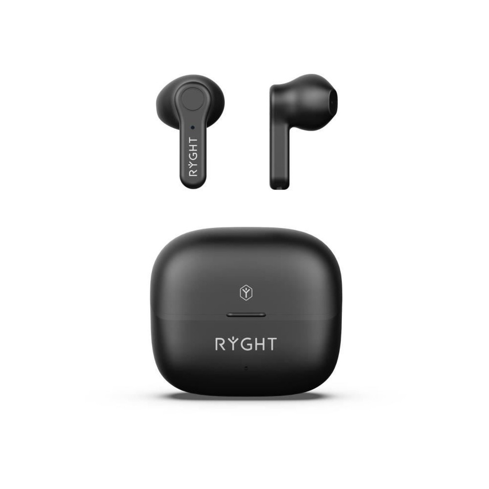 Ecouteurs sans fil Bluetooth - RYGHT - JANTA - Noir