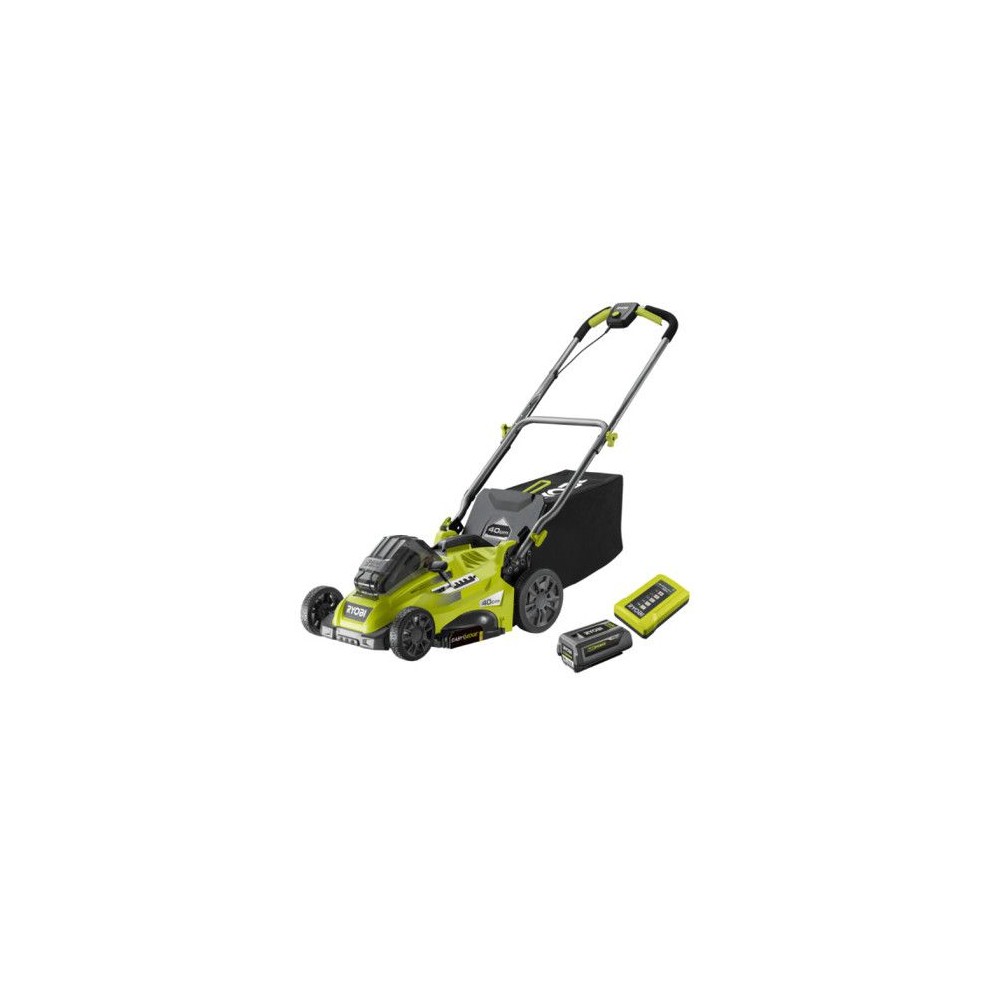 RYOBI - Tondeuse poussée 36V - Ø coupe 40 cm - ramassage et mulching