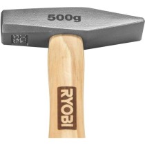 Marteau de serrurier - RYOBI - 500g - Acier trempé - Poignée ergonom