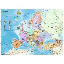 Puzzle 200 p XXL - Carte d'Europe