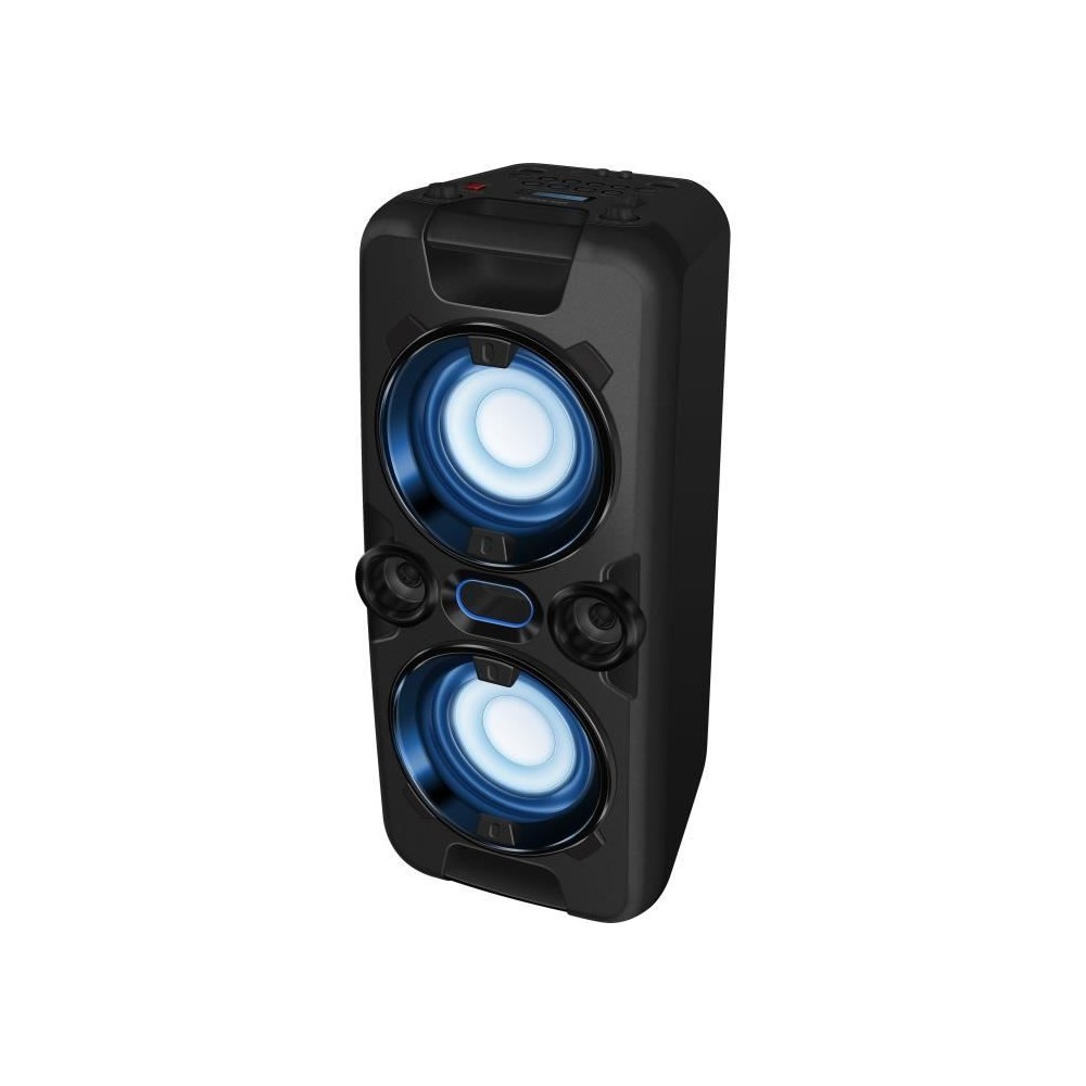 Enceinte audio sans fil - SENCOR - SSS 3800 - 60 W - 30 radios FM - Bluetooth - Lumieres LED clignotantes - Noir