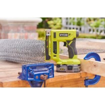 RYOBI - Agrafeuse 18V ONE+ - agrafes dos 9,4 mm, longueur 6,35 mm a 14