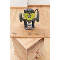 RYOBI - Défonceuse 1 600 W - 10 000-26 000 tr/min - pinces 8/6 mm - 5