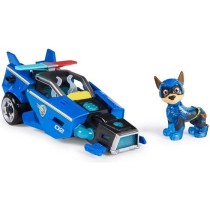 Véhicule Chase La Super Patrouille - Le Film - PAW PATROL - Effets sonores et lumineux - Figurine incluse