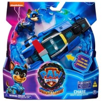 Véhicule Chase La Super Patrouille - Le Film - PAW PATROL - Effets sonores et lumineux - Figurine incluse