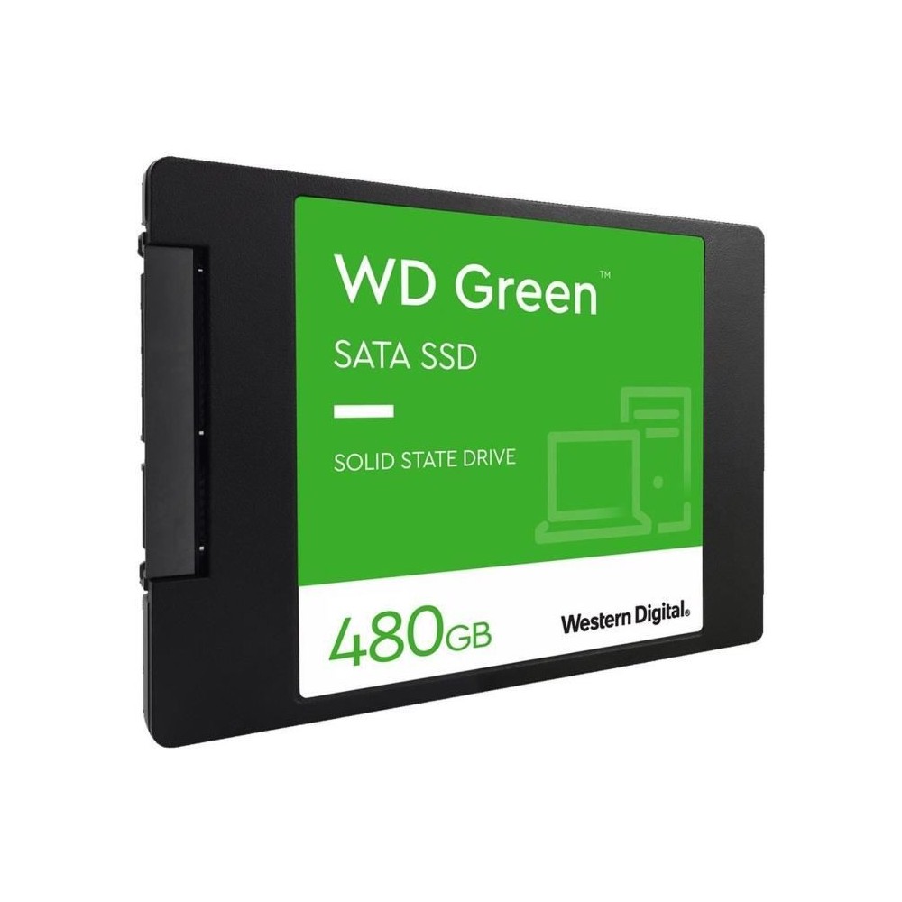 WESTERN DIGITAL - Green - Disque SSD Interne - 480 Go - 2,5 - WDS480G3G0A