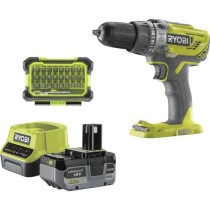 RYOBI - Perceuse a percussion 18V ONE+ - 50 Nm - 500-1800 tr/min + bat