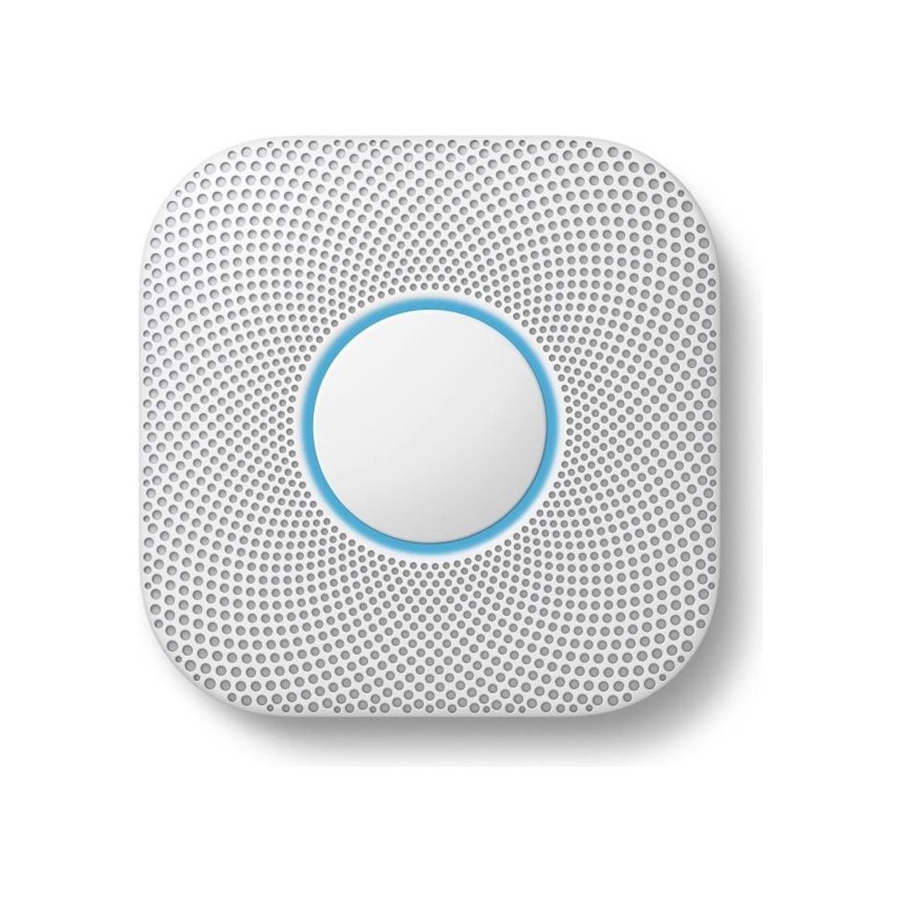 GOOGLE - Détecteur de fumée - Nest Protect 2nd Gen Battery - White