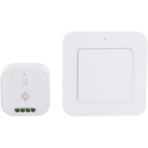 Interrupteur sans fil + Module éclairage On/Off - DIO CONNECTED HOME - 54736 - Blanc - 1000 W