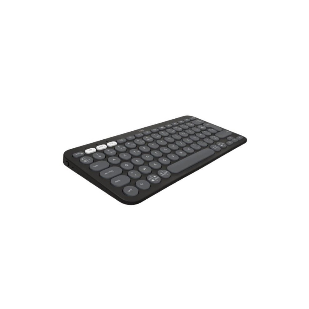 Clavier Logitech Pebble Keys 2 K380s clavier sans fil Bluetooth multidispositif - Graphite