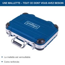 Malette a outils de 135 pieces - SCHAPPACH - TB170 - Outils en acier c