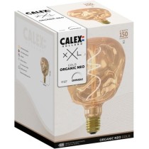 Ampoule LED E27 - CALEX - G125 NEO ORGANIC - Filament flexible - 4 W - 150 lm - 1800 K - Intensité variable - Or