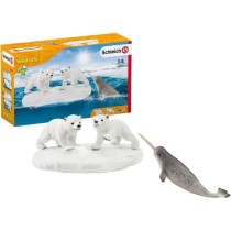 Figurines Glissade des Ours Polaires, Coffret schleich avec 2 figurine