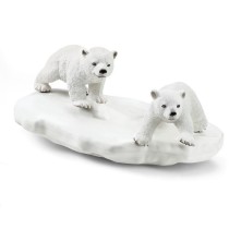 Figurines Glissade des Ours Polaires, Coffret schleich avec 2 figurine