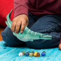 Figurine Mosasaurus, avec détails réalistes et mâchoire mobile, Sch