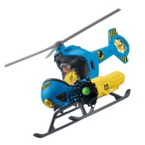 Attaque aérienne, Coffret schleich avec 1 hélicoptere, 1 figurine hu