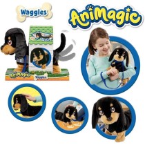 Jouets interactifs - GOLIATH - Waggles en Balade - Peluche teckel a fonction! Des 3 ans