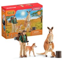 Coffret Aventures en Océanie, figurines animaux sauvages, Schleich 42