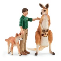 Coffret Aventures en Océanie, figurines animaux sauvages, Schleich 42