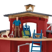 Figurines Animaux de la Ferme avec Accessoires - Coffret Ranch Améric