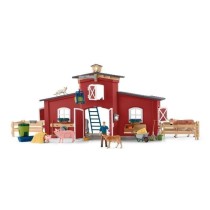 Figurines Animaux de la Ferme avec Accessoires - Coffret Ranch Améric