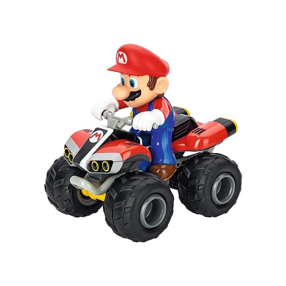 Quad radiocommandé Mario Kart™ - CARRERA-TOYS - Mario - 2,4GHz - Pile - Garçon - 6 ans et plus