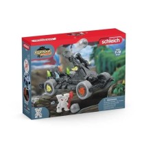 Catapulte avec Mini Creature, Coffret schleich avec 1 figurines mini c