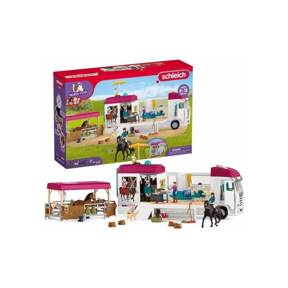 Camping-Car Equestre, des 5 ans, schleich 42619 HORSE CLUB - coffret,