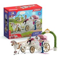 Figurine La caleche des mariés, des 5 ans, schleich 42641 HORSE CLUB