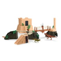 Grande Conquete du temple perdu, Playset figurines, SCHLEICH 42656 Din