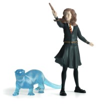 Figurines Hermione et son Patronus, Schleich 42681 Harry Potter, Pour