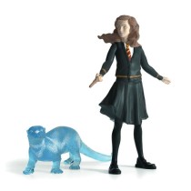 Figurines Hermione et son Patronus, Schleich 42681 Harry Potter, Pour