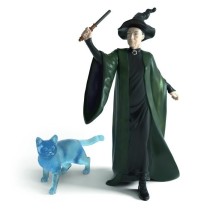 Figurines Professeur McGonagall et son Patronus, Schleich 42682 Harry