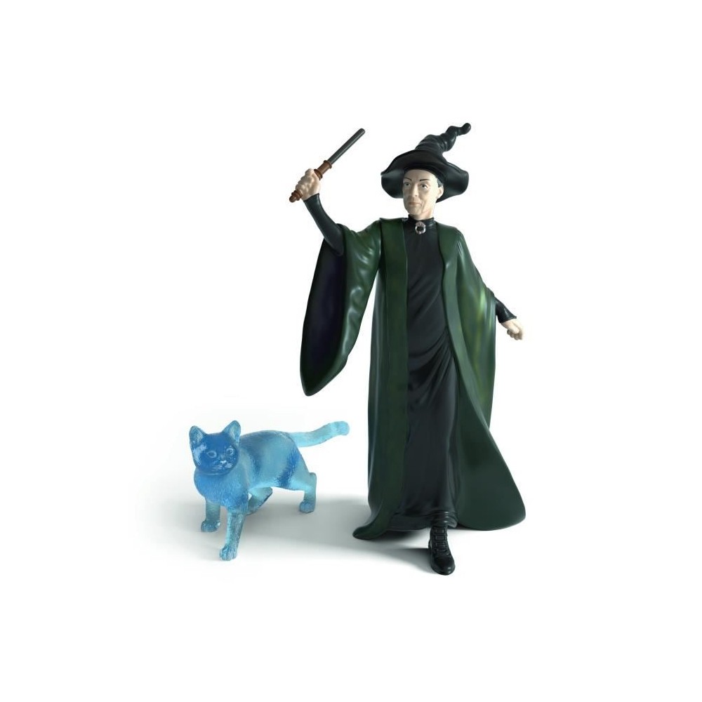 Figurines Professeur McGonagall et son Patronus, Schleich 42682 Harry