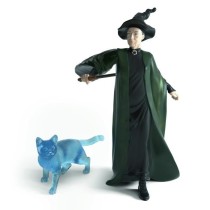 Figurines Professeur McGonagall et son Patronus, Schleich 42682 Harry