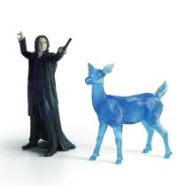 Figurines Rogue et son Patronus, Schleich 42683 Harry Potter, Pour enf