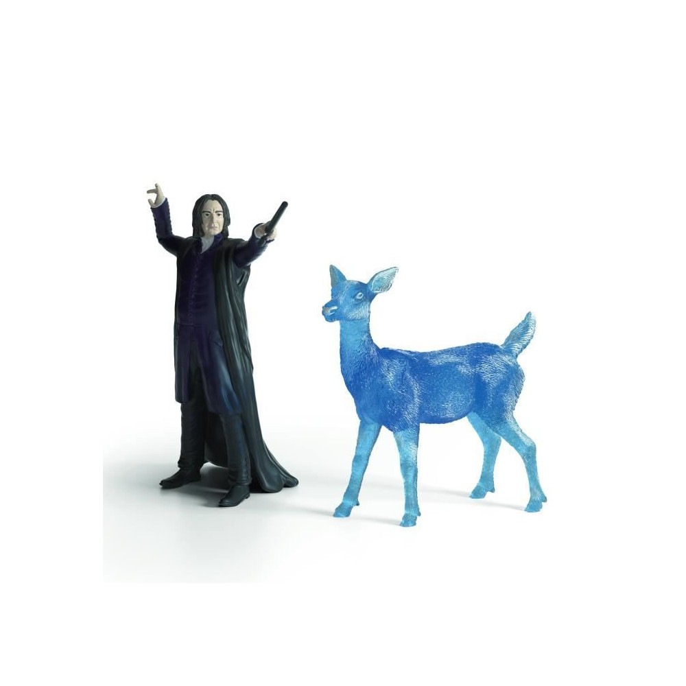 Figurines Rogue et son Patronus, Schleich 42683 Harry Potter, Pour enf