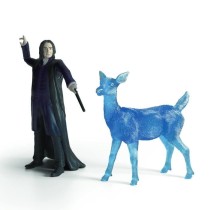 Figurines Rogue et son Patronus, Schleich 42683 Harry Potter, Pour enf