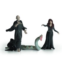 Coffret figurines Voldemort, Nagini et Bellatrix, Schleich 42684 Harry