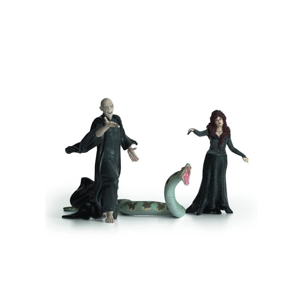 Coffret figurines Voldemort, Nagini et Bellatrix, Schleich 42684 Harry