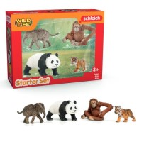 Mes Premiers Animaux d'Asie, Figurines d'animaux, SCHLEICH 42736 Wild