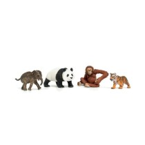 Mes Premiers Animaux d'Asie, Figurines d'animaux, SCHLEICH 42736 Wild