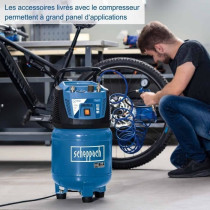 Compresseur de 24 litres SCHEPPACH HC25V-A 1500 W