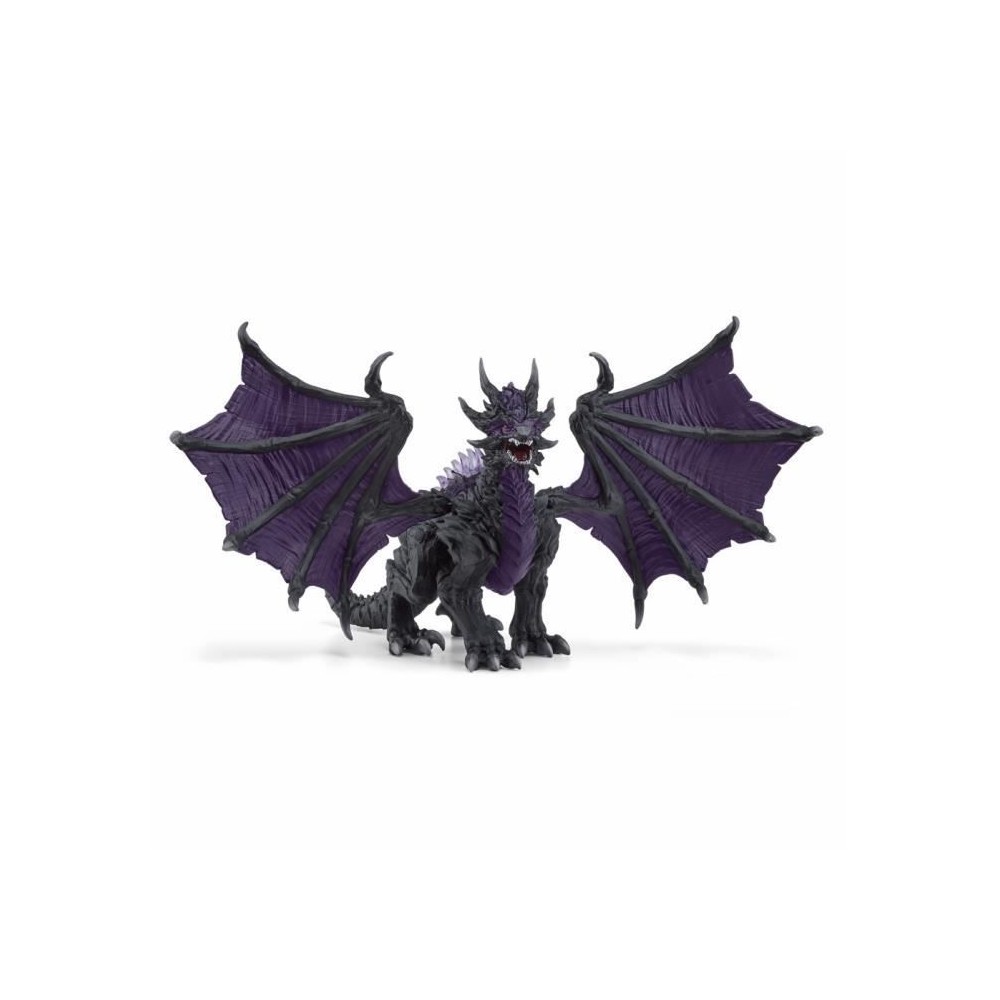 Figurine Dragon des Ténebres - Dragon Jouet Ultra-réaliste et Durabl