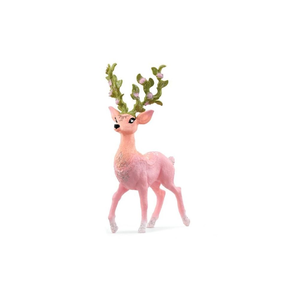 Figurine Cerf Magique rose, Schleich 13996 Bayala, Pour enfant des 5 a