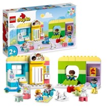 LEGO DUPLO Ma Ville 10992 La Vie a la Garderie, Jouet Éducatif avec 4 Figurines