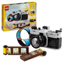 LEGO 31147 Creator 3en1 L'Appareil Photo Rétro, Jouet Transformable avec 3 Modeles, Déco de Bureau et de Chambre