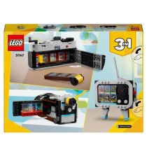 LEGO 31147 Creator 3en1 L'Appareil Photo Rétro, Jouet Transformable avec 3 Modeles, Déco de Bureau et de Chambre